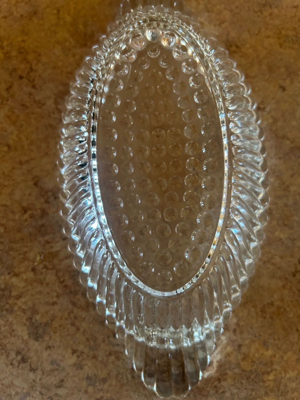 Vintage Jeanette Glass Oval (2) 2 unmarked Serving Dishes - Set of 4- - Picture 4 of 5